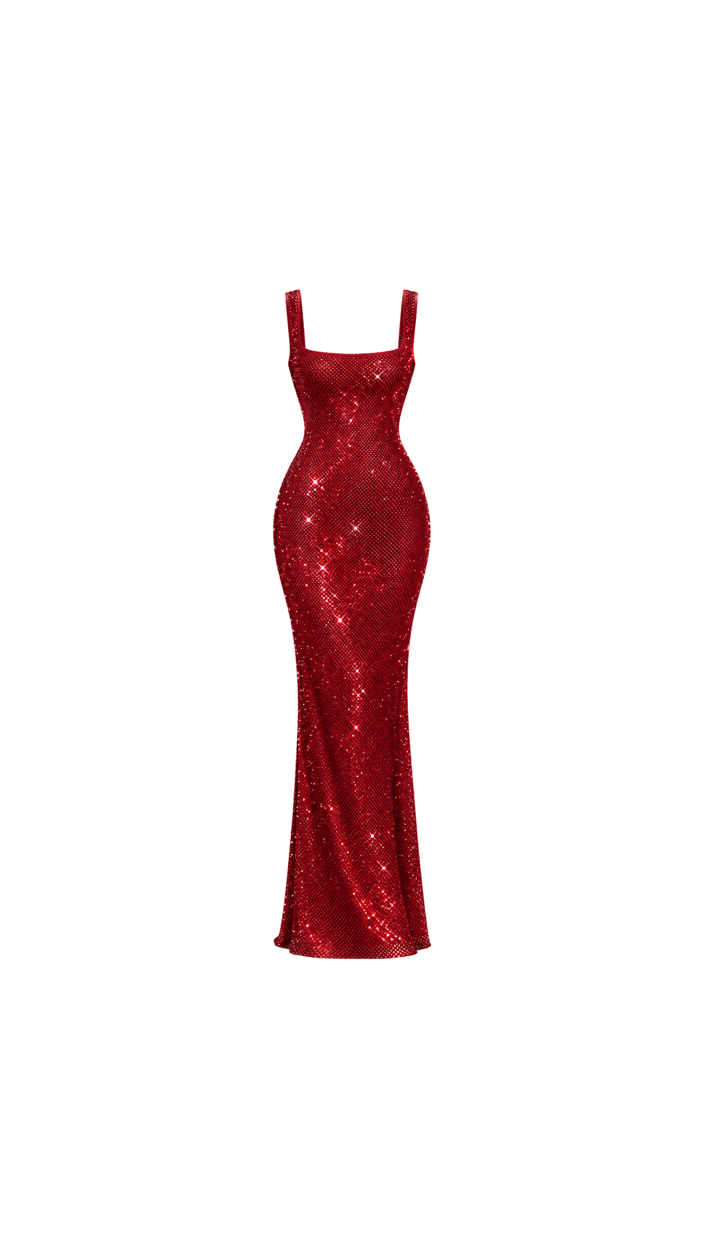 Sparkling Sequin Bodycon Maxi Dress