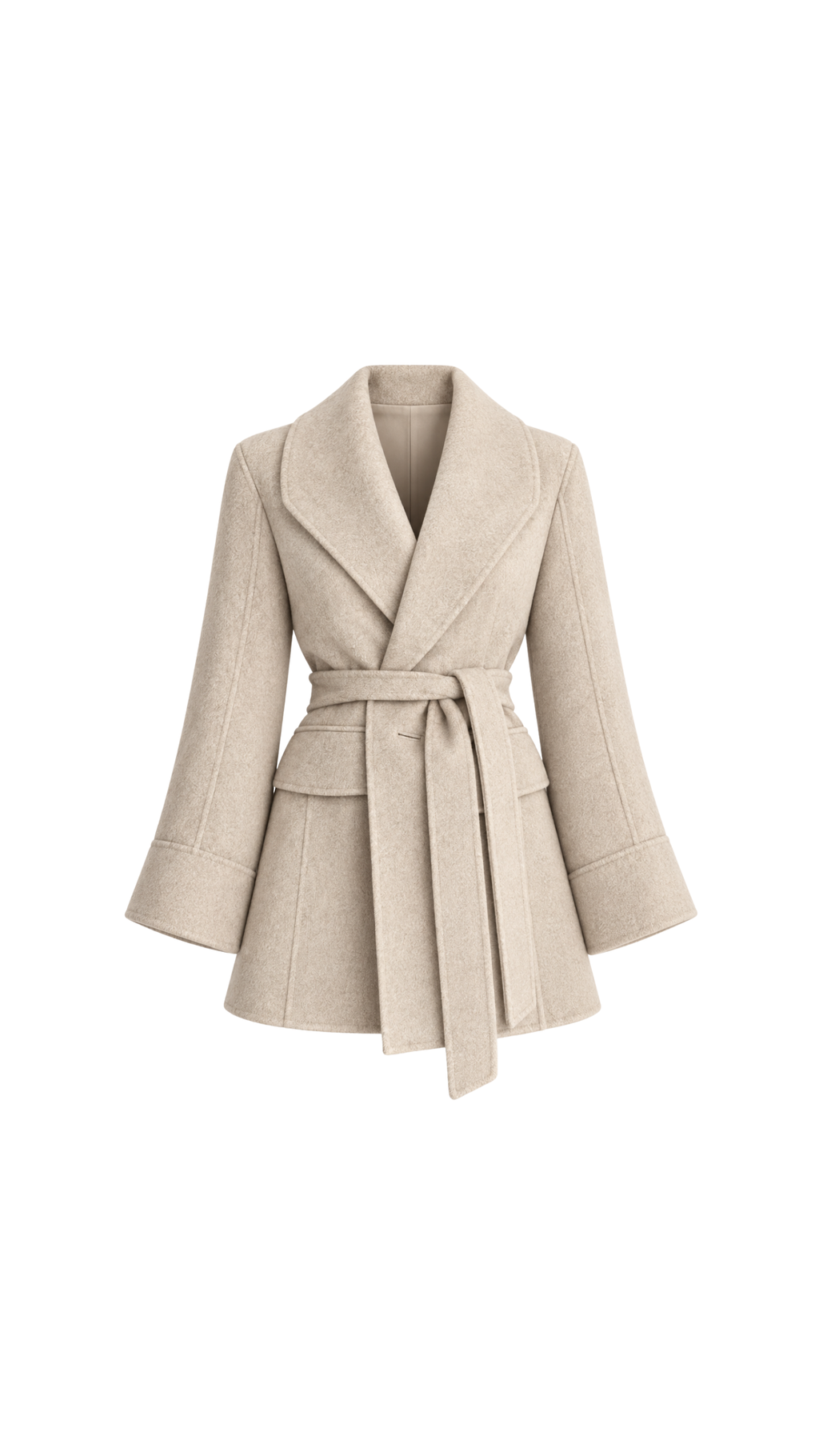 Belted Pleated Blazer Mini Dress