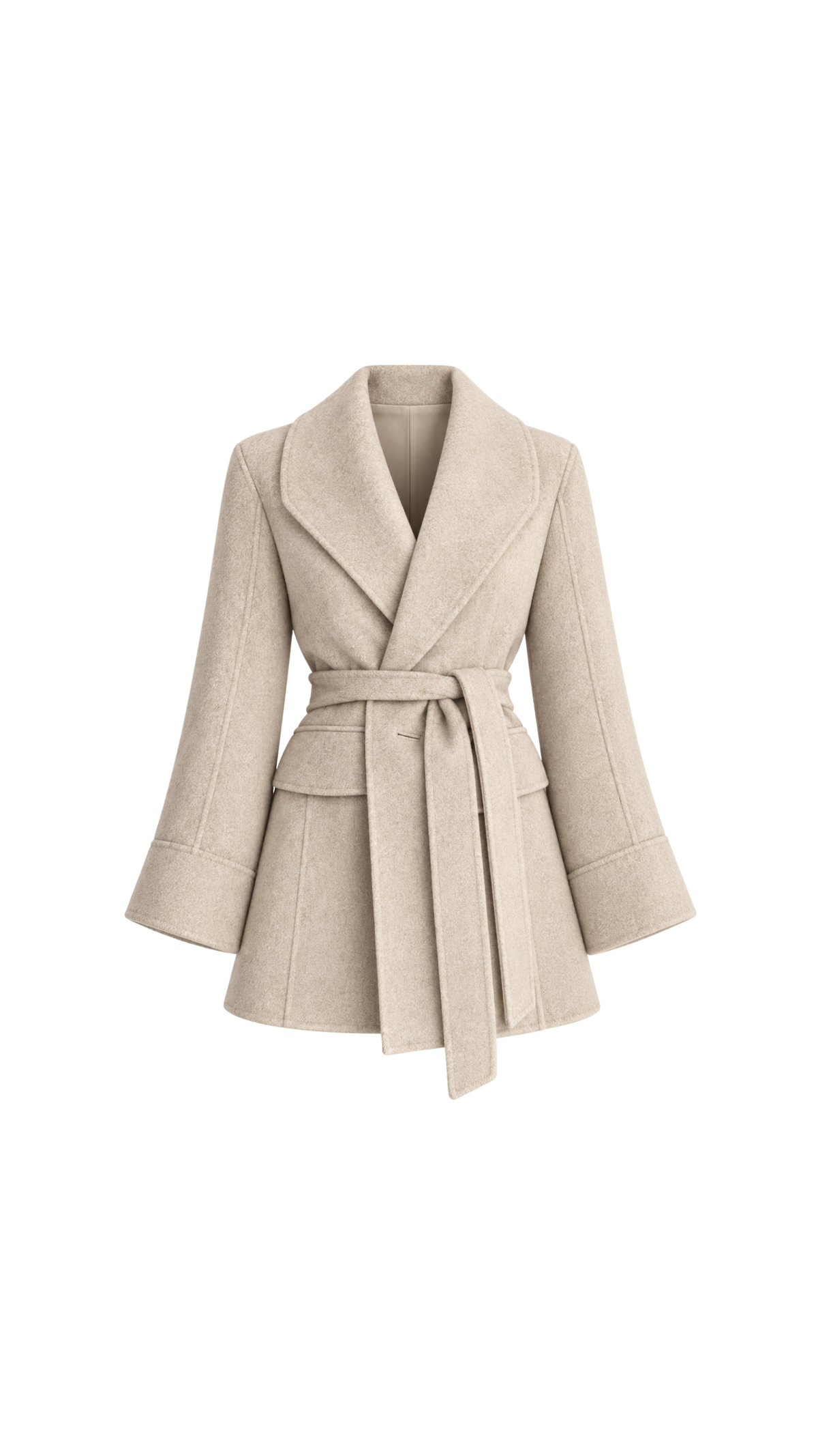 Belted Pleated Blazer Mini Dress