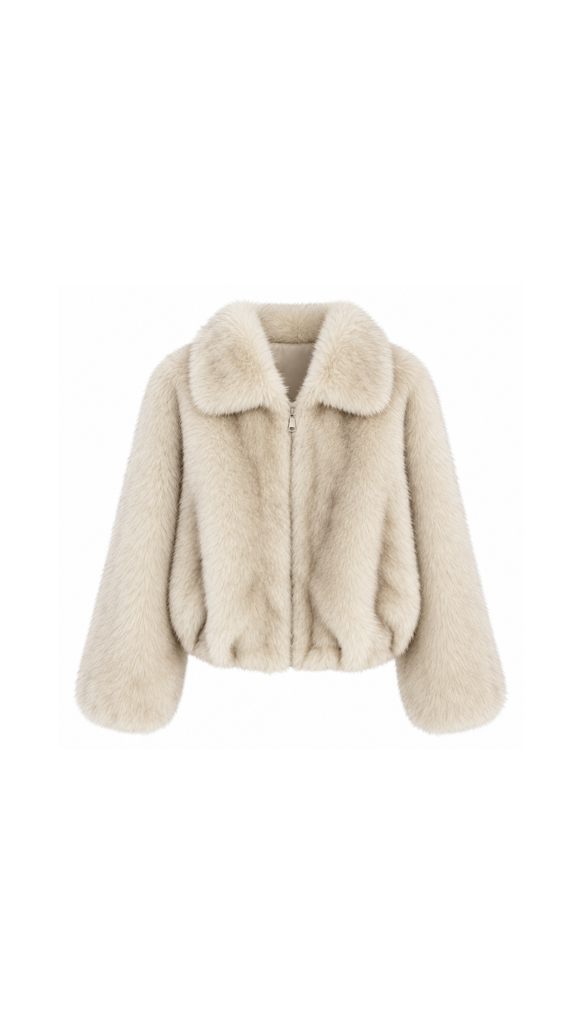 Luxe Cropped Faux Fur Jacket
